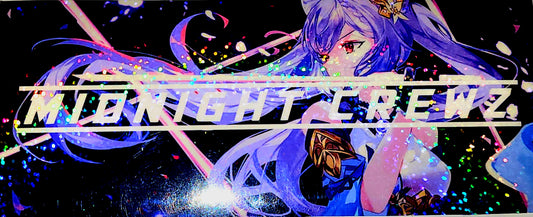 Purple Anime Waifu